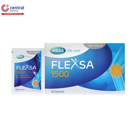 thuốc flexsa 1500mg|Thuốc Flexsa 1500 điều trị thoái hoá khớp (30 gói x 3.7g).